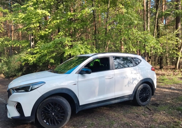 Hyundai Tucson cena 101000 przebieg: 37500, rok produkcji 2020 z Siechnice małe 172